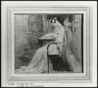 A Lady Seated