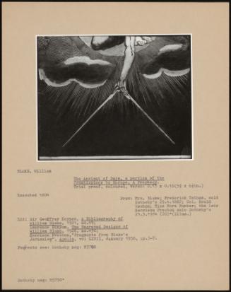 The Ancient Of Days, A Portion Of The Frontispiece To Europe, A Prophecy