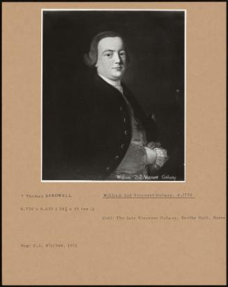 William 2d Viscount Galway, D.1772