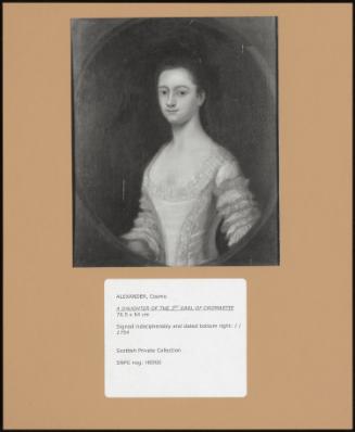 A Daughter Of The 3rd Earl Of Cromartie