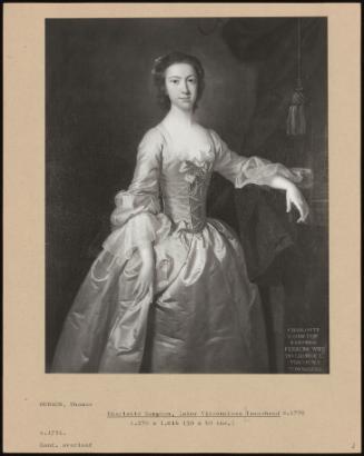 Charlotte Compton, Later Viscountess Townshend D. 1770