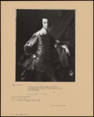 The Hon. William Bouverie (1725–1776), afterwards 2nd Viscount Folkestone and 1st Earl of Radnor