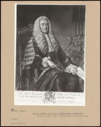 Philip Yorke, Later Earl Of Hardwicke (1690-1764)