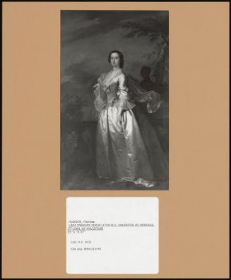 Lady Frances Finch (1720-61), Daughter Of Heneage, 2nd Earl Of Aylesford