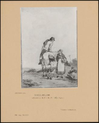 Horseman And Woman