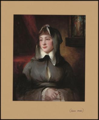 Portrait of Madame Larcena, in Nun's Habit, Holding a Rosary