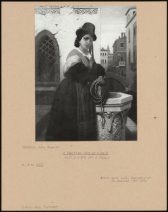 A Venetian Lady At A Well