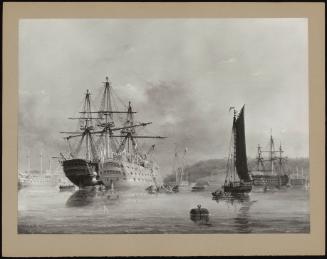 Scene In Plymouth Harbour