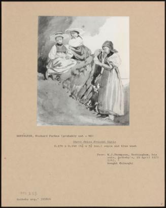 Three Swiss Peasant Girls