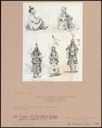 Studies Of Imperial Infantry Soldiers And Chinese Watermen