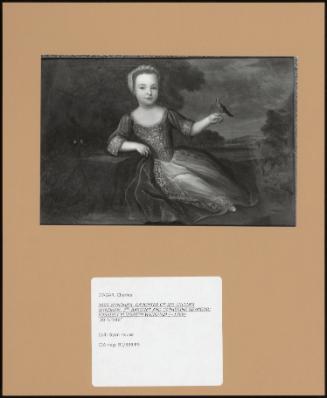 Miss Wyndham, Daughter Of Sir William Wyndham, 3rd Baronet And Catherine Seymour; Possibly Elizabaeth Wyndham (+1769)
