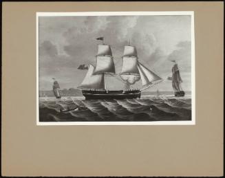 An East Indiaman Off St. Mary's Port, Cumberland