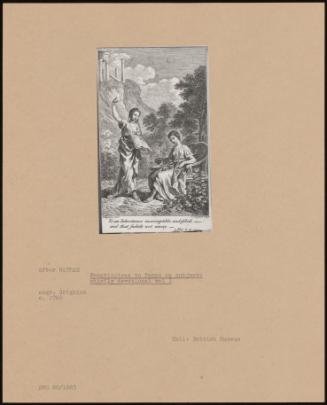 Frontispiece To Poems On Subjects Chiefly Devotional Vol I