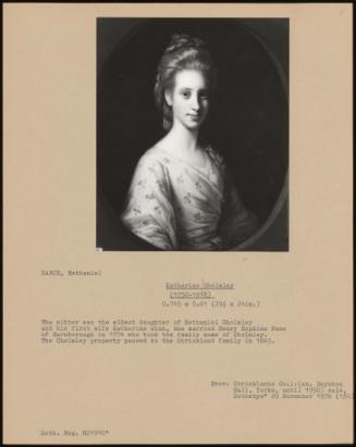 Katherine Cholmley (1752-1818)