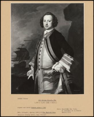 Sir George Pocock, Kb.