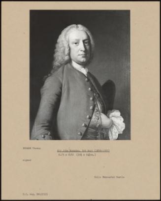 Sir John Ramsden, 3rd Bart (1698-1769)