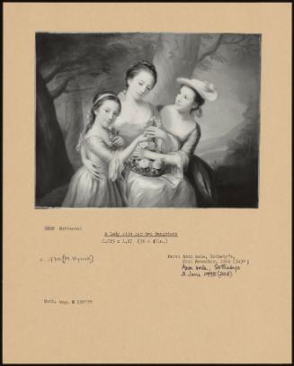 A Lady With Her Two Daughters