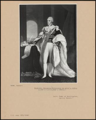 Richard, Marquess Wellesley In Peer's Robes