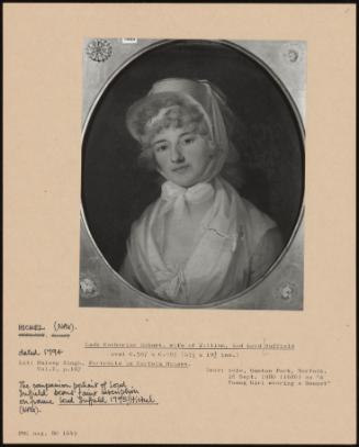 Lady Catherine Hobart, Wife Of William, 2nd Lord Suffield