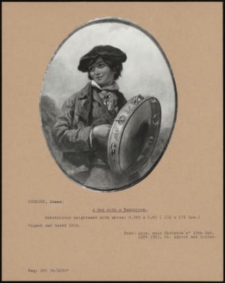 A Boy With A Tambourine.
