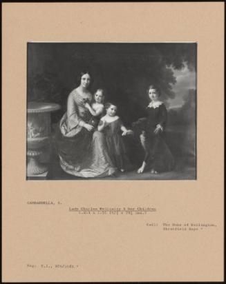 Lady Charles Wellesley & Her Children