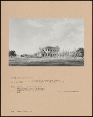 A View Of A House Near Madras