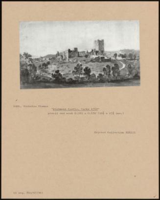 Richmond Castle, Yorks 1769
