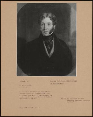 Hector W. B. Monro(1796-1842) Of Edmondsham.