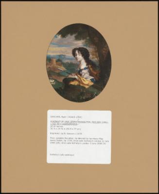Portrait Of Jane 'jenny' Myddleton, Mrs May (1661-1740) As A Shepherdess