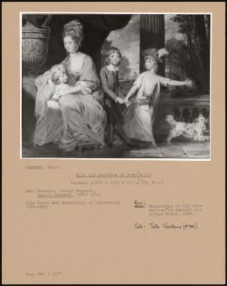 Wife And Children Of John Moore