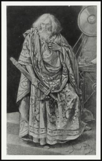 Irving as Lear