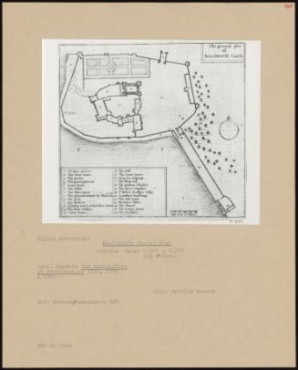 Kenilworth Castle. Plan