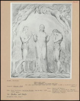 Paradise Lost: The Judgment Of Adam And Eve