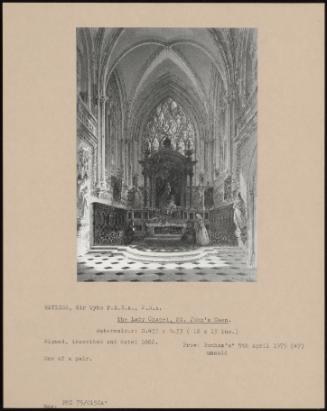 The Lady Chapel, St John's Caen