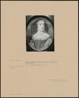 Lady Elizabeth Pope, Countess Of Lindsey (164-1719)