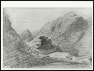 A Pass in the Lake District (Verso of Borrowdale) (Lady Witt)