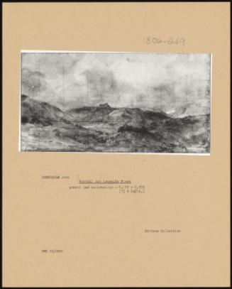 Bowfell and Langdale Pikes