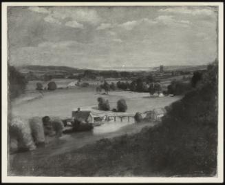 The Valley of the Stour with Dedham in the Distance