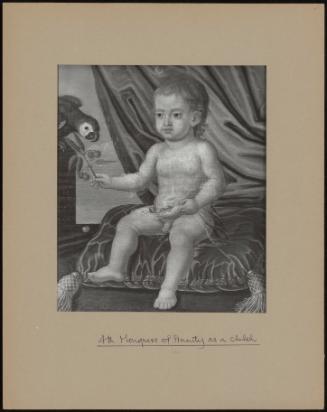 Portrait Of The 4th Marquess Of Huntley As A Child