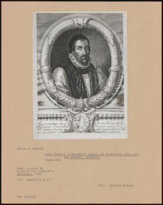 John Overall (1560-1619) Bishop Of Lichfield (1614-18) And Norwich (1618-19)