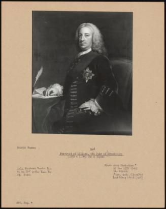 Portrait Of William, 4th Duke Of Devonshire