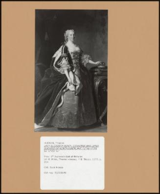 Lady Elizabeth Percy, Countess And Later Duchess Of Northumberland (1716-1776)