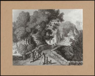 Landscape With Horseman And Figures