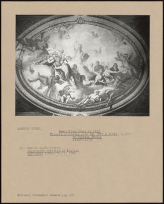 Banqueting House Ceiling Minerva Presiding Over the Arts and Winds, by Antonio Verrio