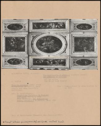 The Apotheosis of James I (Central Panel) and Montage of Ceiling