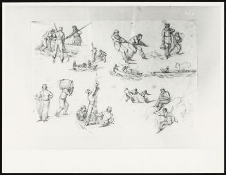 Landscape Scenery: Sketches of Sailors