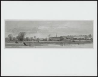 Cumberland Terrace, Regent's Park: A View Looking Towards Lancester Gate