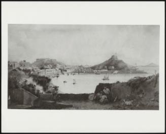 View Of A Chinese Harbor - Possibly Macao