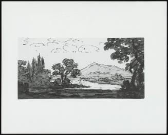 Landscape with Mountain and Lake