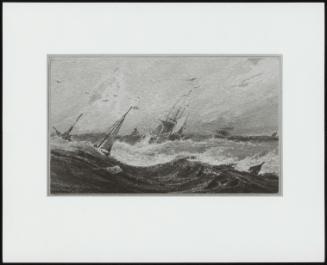 Boats on a Stormy Sea